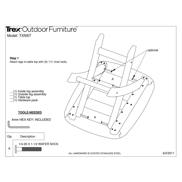 Gray HDPE 2-Person Rocker Set with Side Table