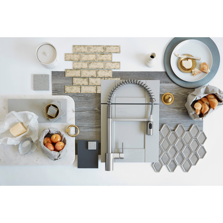Stainless Steel Touchless Pull-Down Kitchen Faucet with Spray