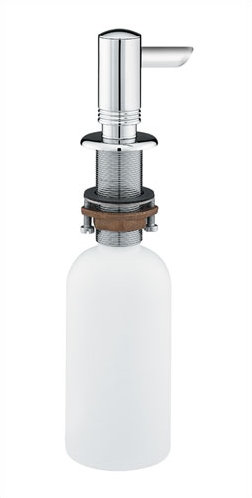 Steel Optik Modern Kitchen Soap Dispenser