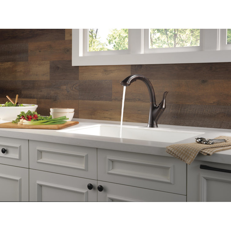 Venetian Bronze Pull-Out Spray Kitchen Faucet with Zinc Handle