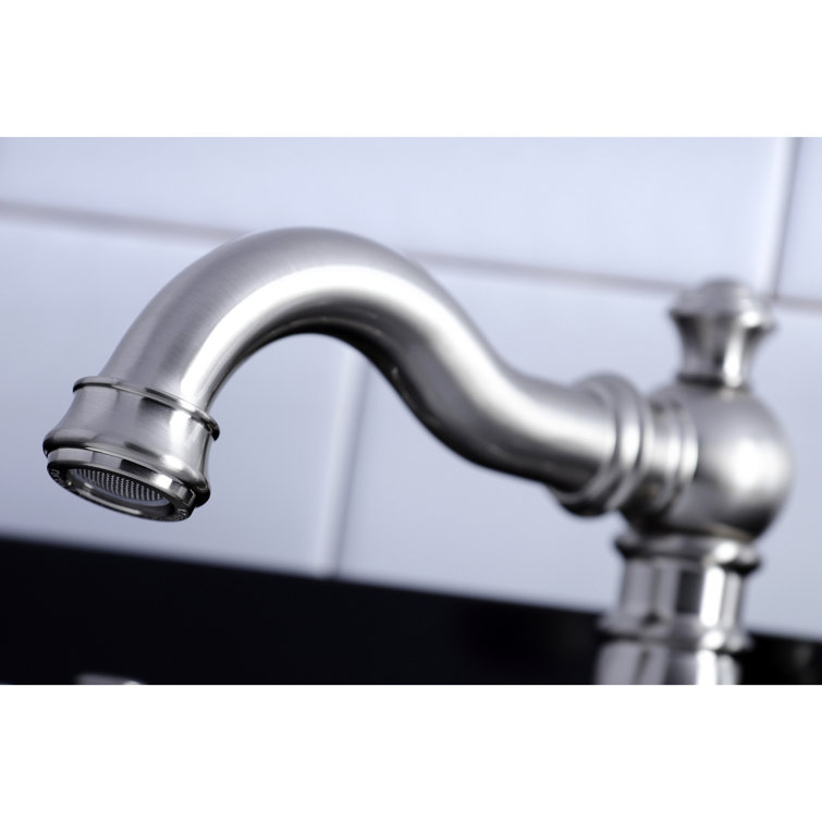 American Classic Brushed Nickel Widespread Bathroom Faucet
