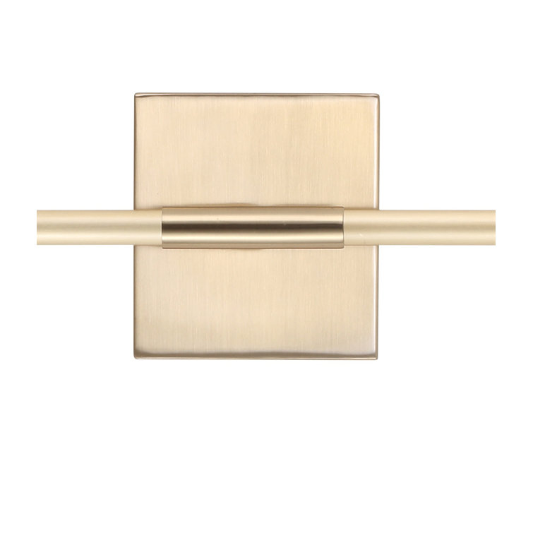Gallatin Gold Metal Dimmable LED Wall Sconce