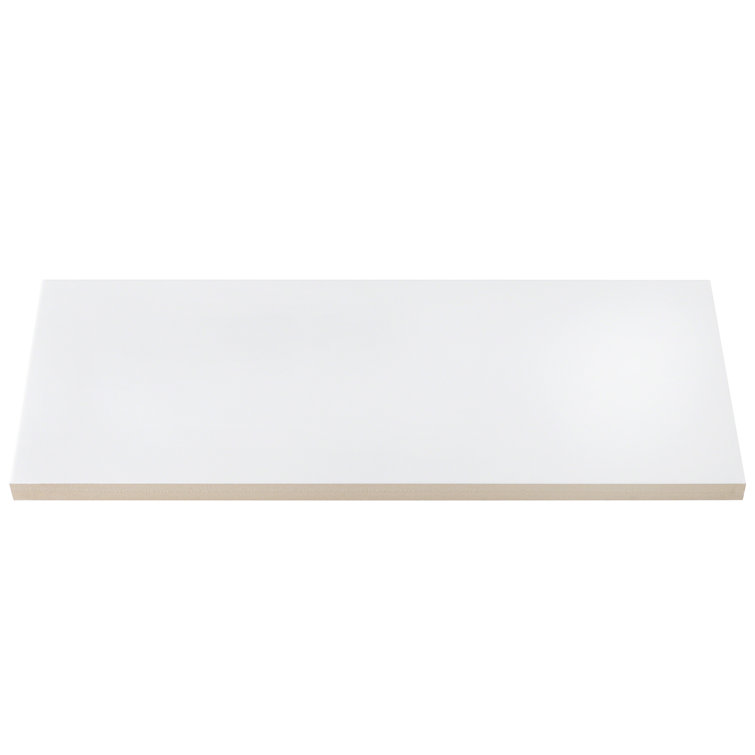 Antigua White Polished Ceramic Subway Wall Tile, 5" x 10"