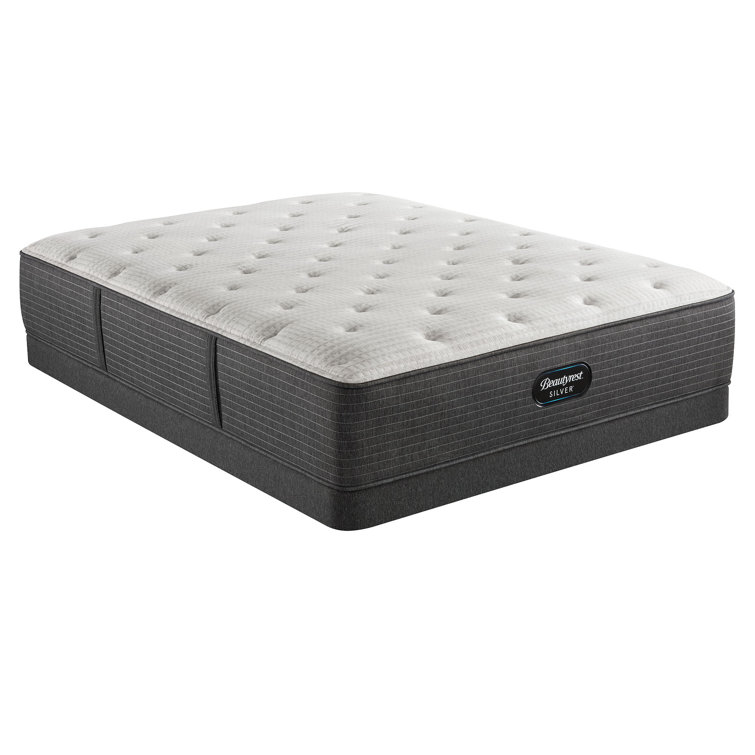 Queen Pillowtop White Gel Memory Foam Innerspring Mattress with Boxspring