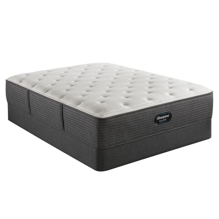 SereneDream Plush Queen Innerspring Mattress with Gel Memory Foam and Boxspring
