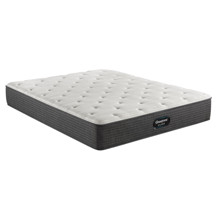 Contemporary Gray & White Queen Innerspring Adjustable Mattress