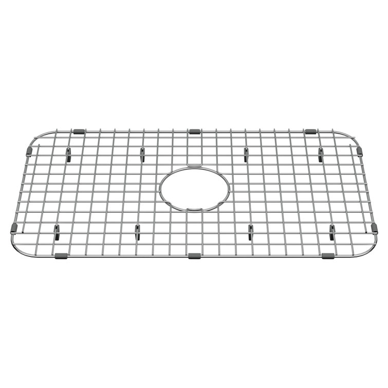 Delancey Stainless Steel Kitchen Sink Grid with Rubber Feet