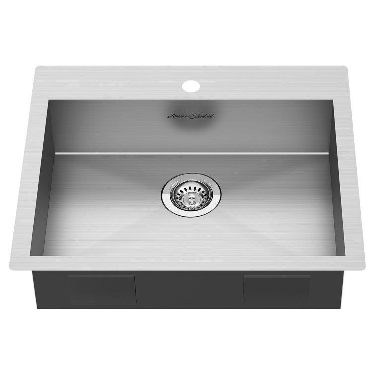 Edgewater 25'' Stainless Steel Drop-In Farmhouse Sink