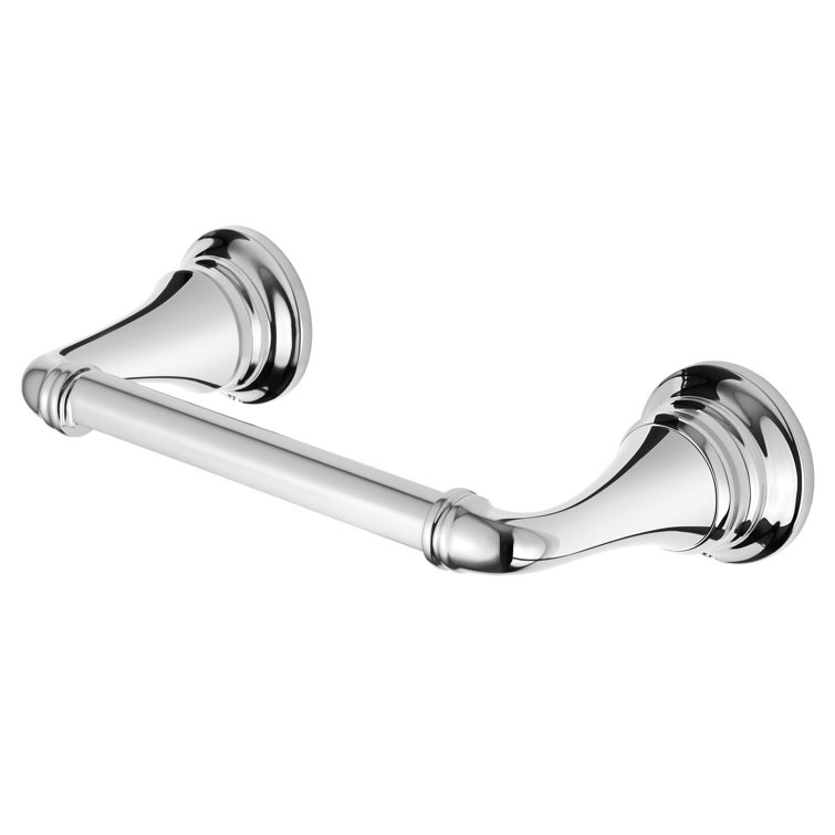 Polished Chrome Wall Mounted Toilet Paper Holder