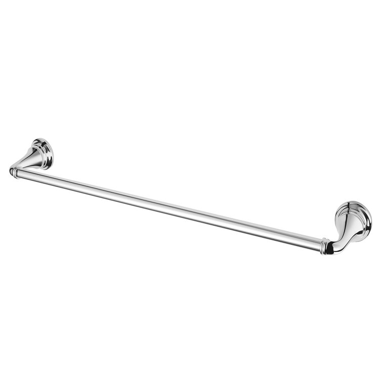 Delancey 18'' Polished Chrome Stainless Steel Wall Towel Bar