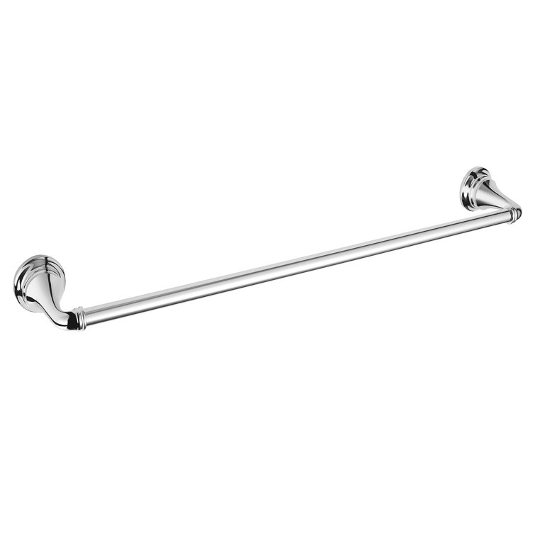 Delancey 18'' Polished Chrome Stainless Steel Wall Towel Bar