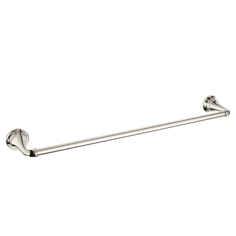 Delancey 24'' Polished Nickel Wall Mounted Towel Bar