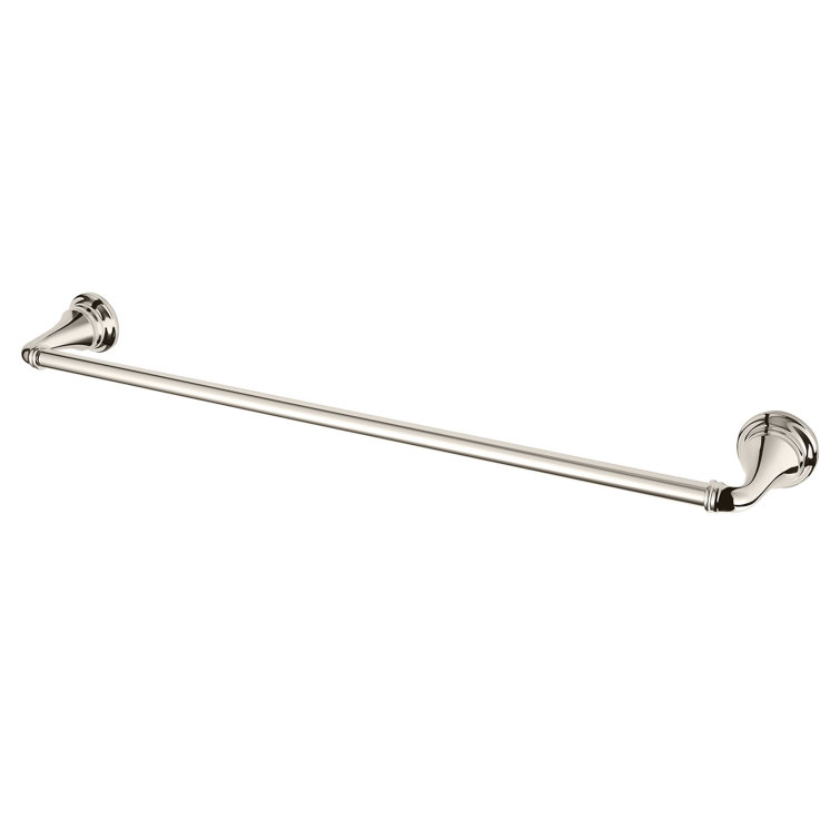 Delancey 24'' Polished Nickel Wall Mounted Towel Bar