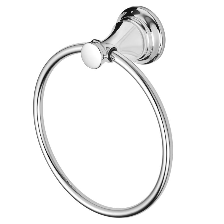 Polished Chrome Wall Mounted Towel Ring