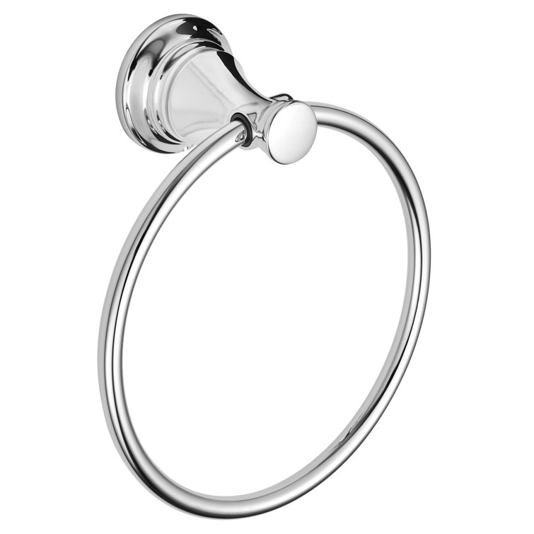 Polished Chrome Wall Mounted Towel Ring