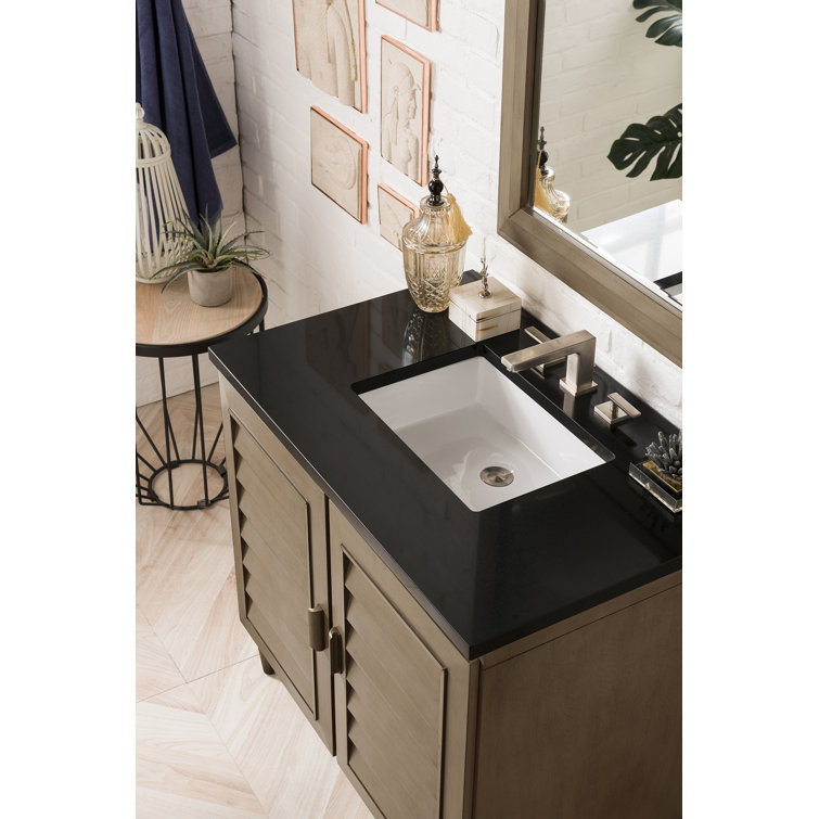 Portland 36" Whitewashed Walnut Single Bathroom Vanity