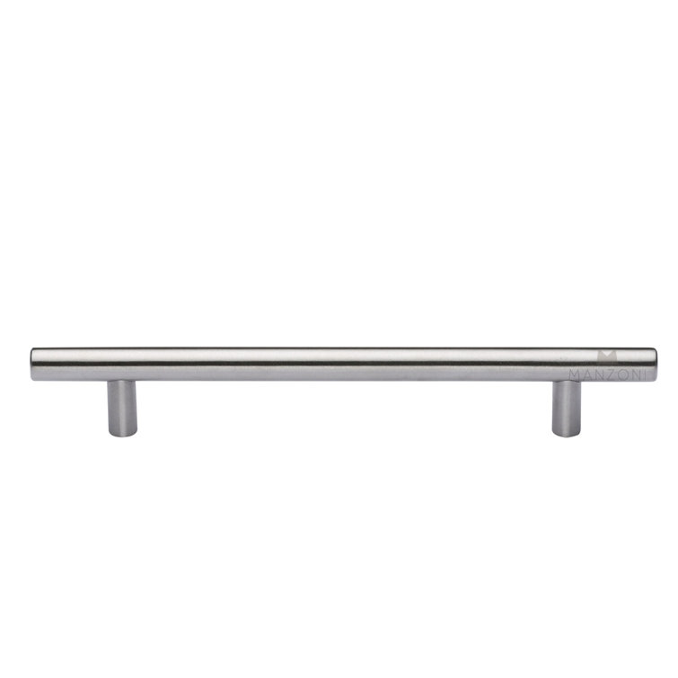 8.38'' Satin Stainless Steel Modern Bar Pull