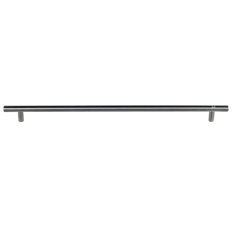 18'' Satin Stainless Steel Modern Bar Pull with Mounting Hardware