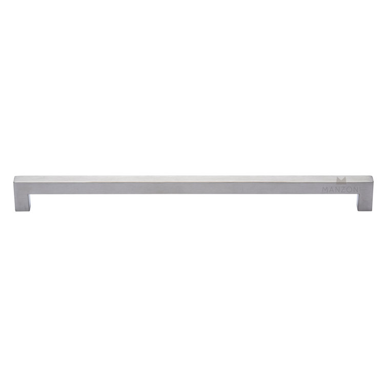 18" Satin Stainless Steel Bar Pull with Mounting Hardware
