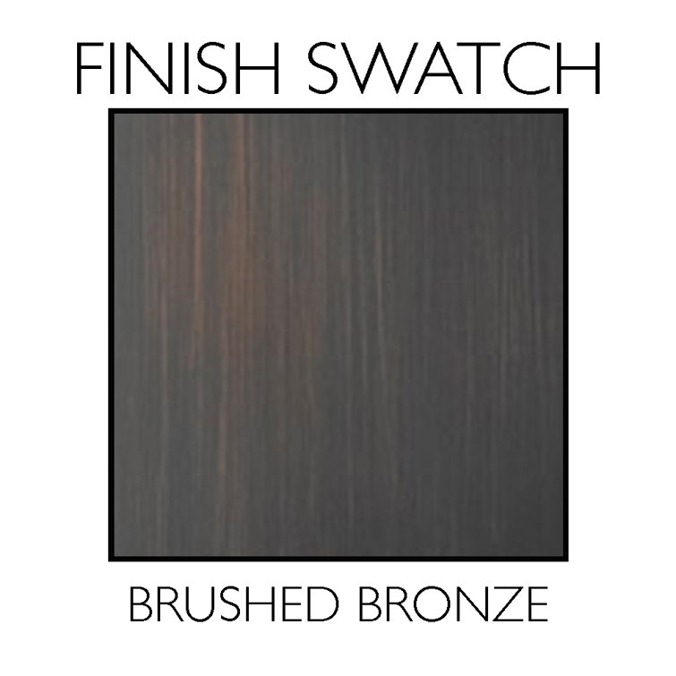 Brushed Bronze Single Cylinder Deadbolt for Doors