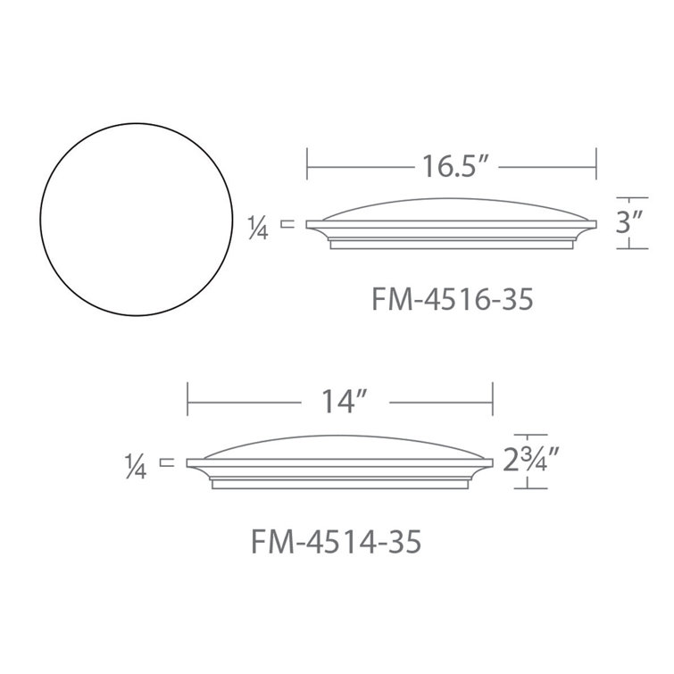 Modern Forms Puck 16.5" Brushed Nickel LED Flush Mount