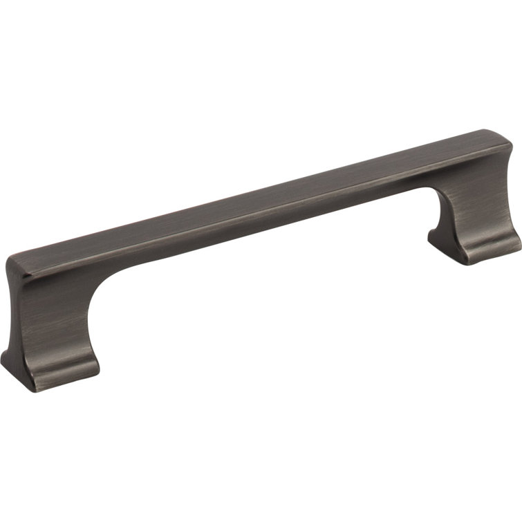 Brushed Pewter 128 mm Cabinet Bar Pull with Mounting Hardware