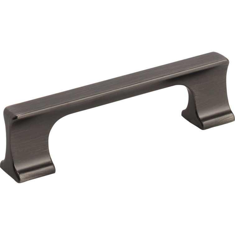Brushed Pewter 128 mm Cabinet Bar Pull with Mounting Hardware