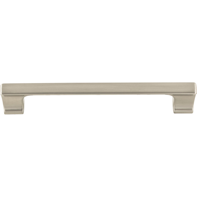 Satin Nickel 128 mm Brushed Bar Cabinet Pull