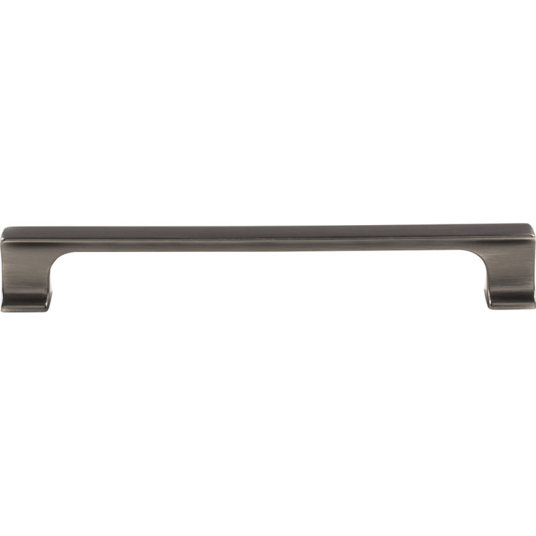 Brushed Pewter 128 mm Cabinet Bar Pull with Mounting Hardware