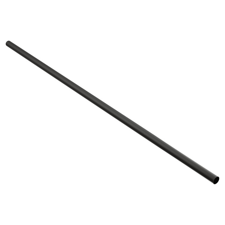 Matte Black 30-Inch Wall Mounted Single Towel Bar