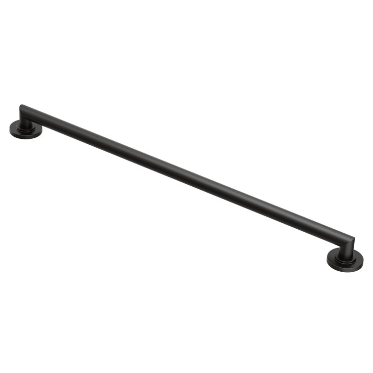 Matte Black Stainless Steel Modern Wall Mount Grab Bar