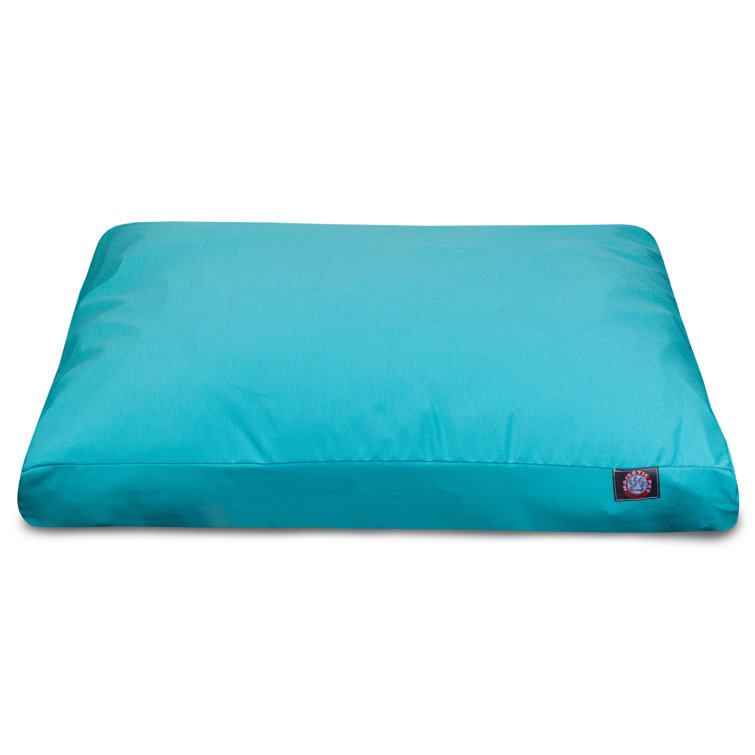 Aubergine Waterproof Velvet Small Outdoor Pet Bed