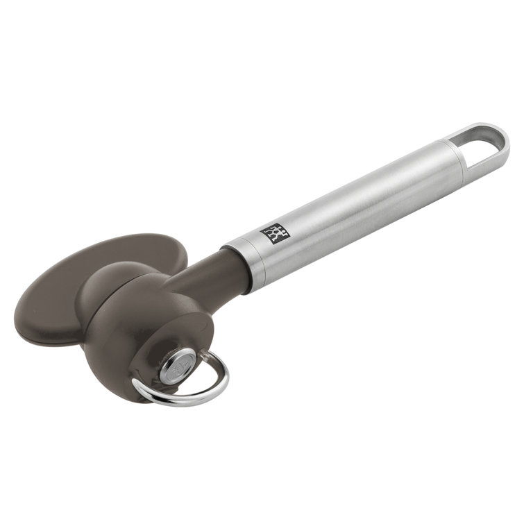 Ergonomic Stainless Steel Can Opener with Non-Slip Handle