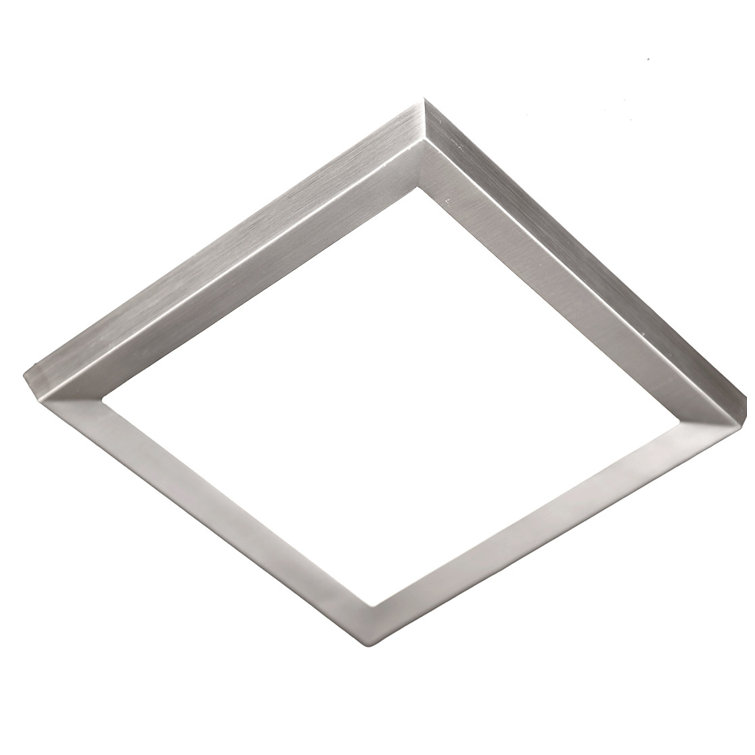 Sleek Brushed Nickel 11" LED Flush Mount with Acrylic Diffuser