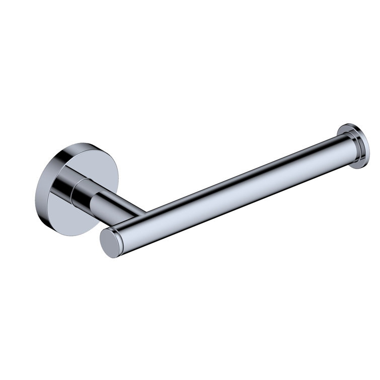 Norm Polished Chrome Wall Mount Toilet Paper Holder