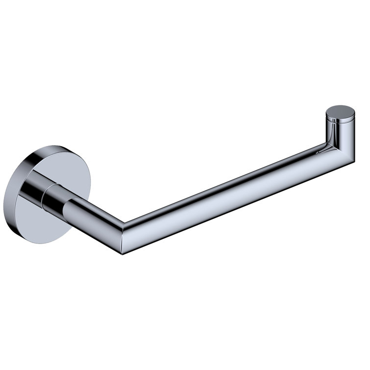Polished Chrome Wall Mounted Toilet Paper Holder