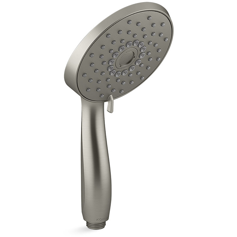 Vibrant Brushed Nickel Multifunction Handheld Shower Kit