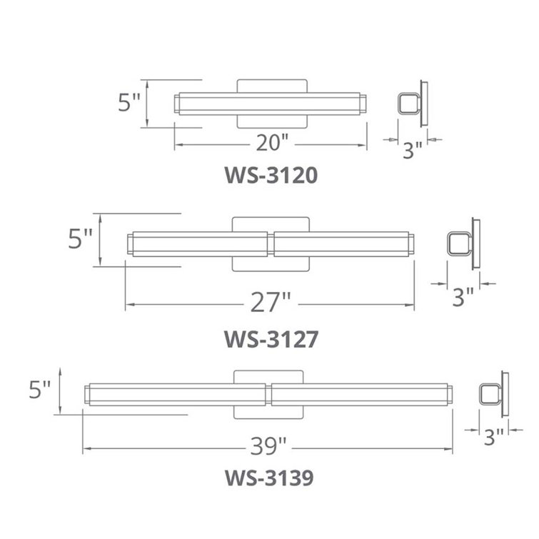 Elegant Brushed Nickel LED Vanity Wall Light with Opal Glass
