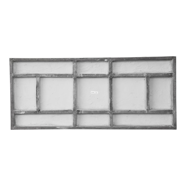 Gray Concrete Rectangular Outdoor Bar Table