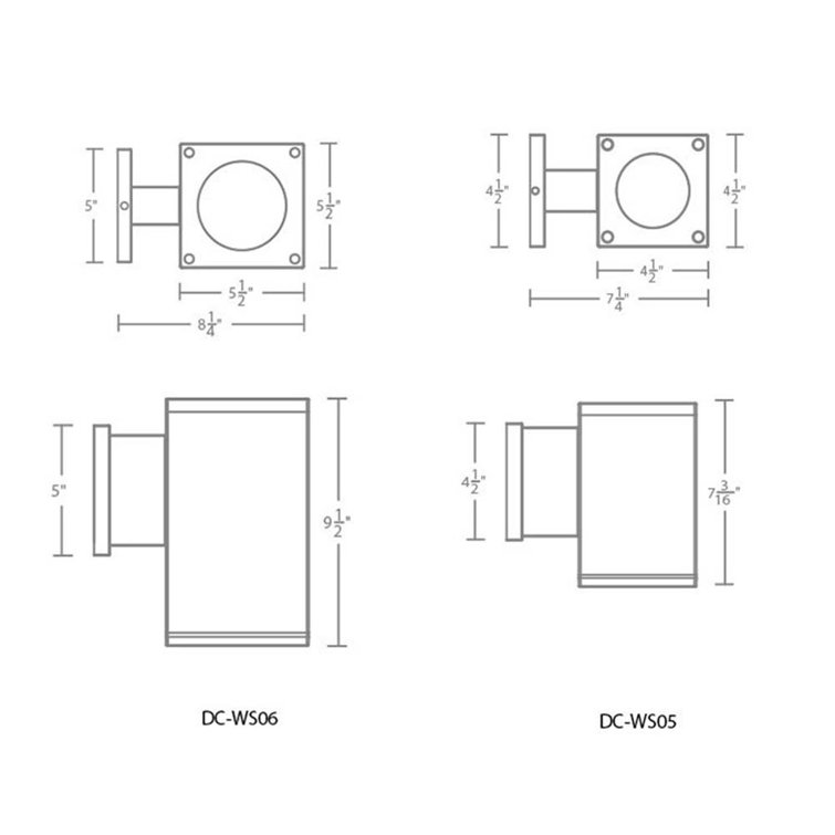 Black Dimmable Energy Star LED Wall Sconce