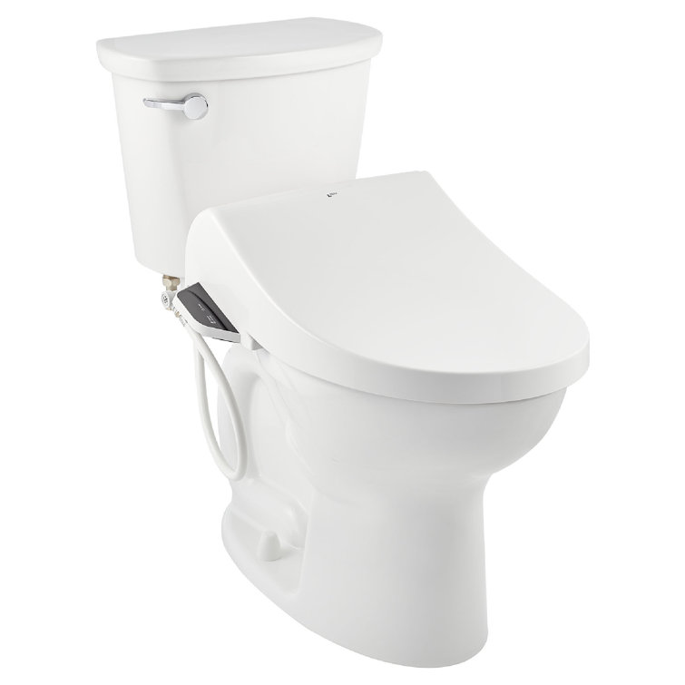 White Elongated High Efficiency Vitreous Chinaware Toilet