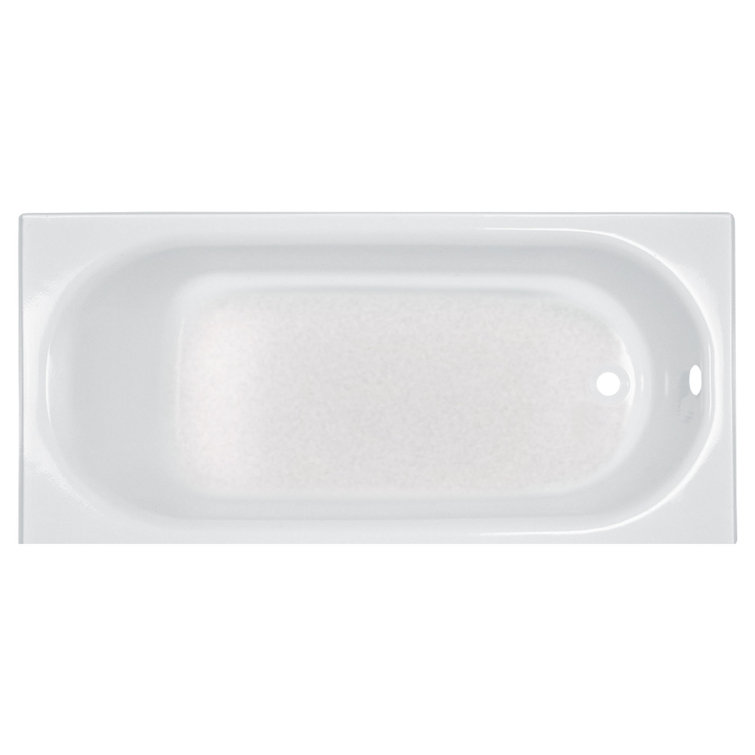 Princeton 61'' White Cast Iron Alcove Bathtub