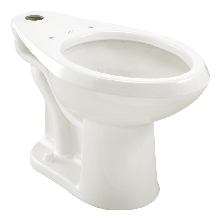 White Elongated Ceramic Dual Flush Toilet Bowl