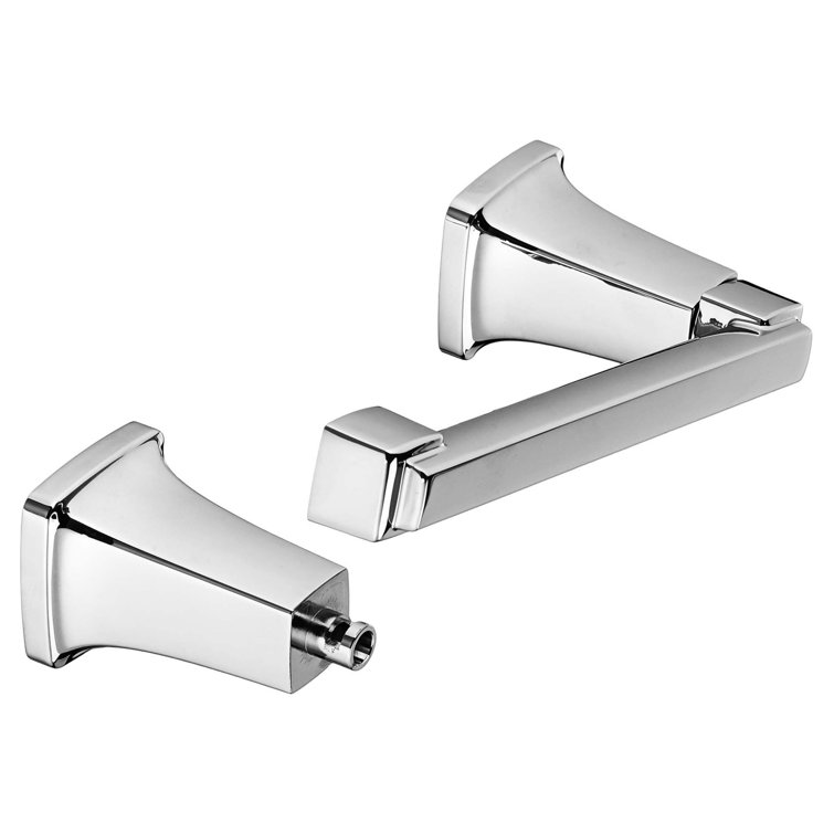 Townsend Polished Chrome Wall Mounted Toilet Paper Holder
