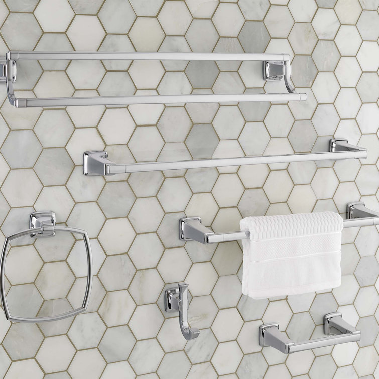 Townsend Polished Chrome Wall Mounted Toilet Paper Holder