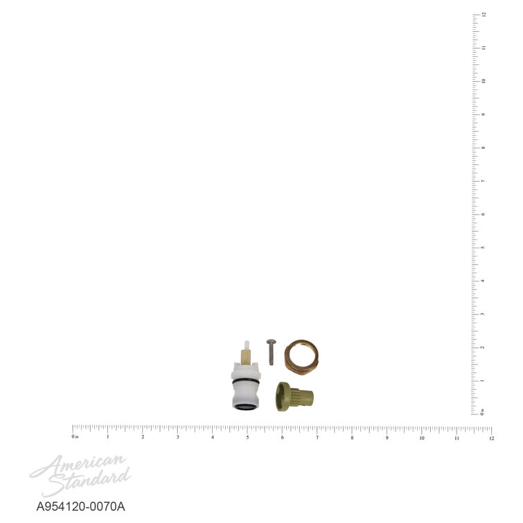 American Standard White Metal Dual Control Cartridge