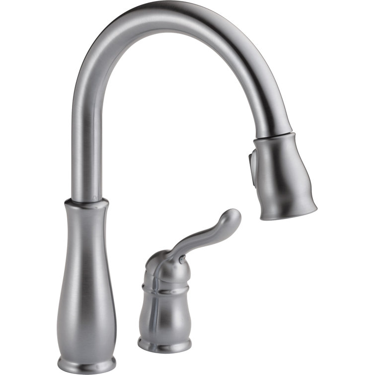 Arctic Stainless Steel Pull-Down Kitchen Faucet with Spray