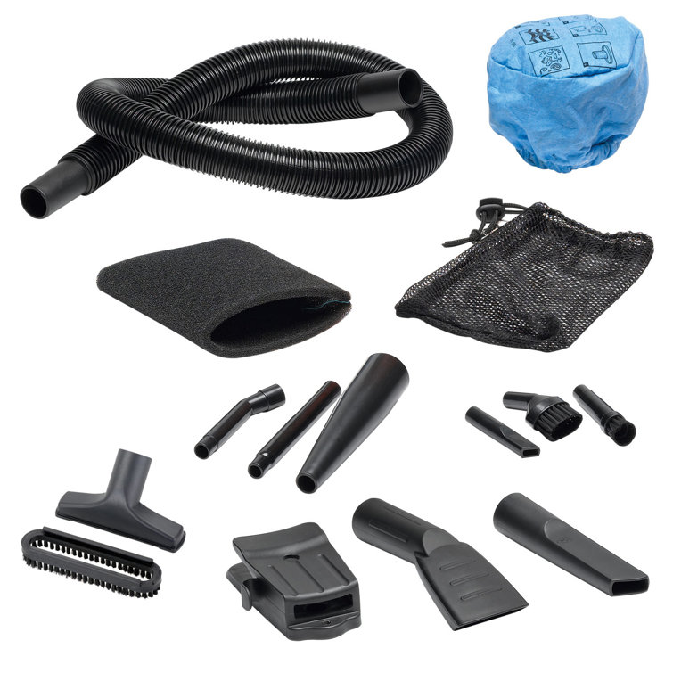 Armor All 2.5 Gallon Black and Orange Wet/Dry Canister Vacuum