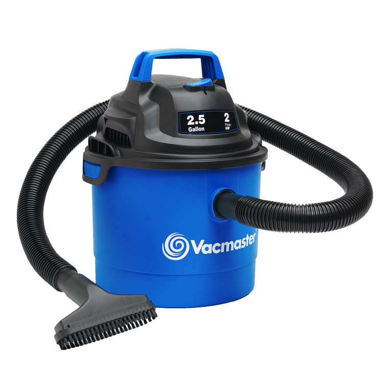 Vacmaster 2.5 Gallon Blue Wet/Dry Wall Mount Vacuum