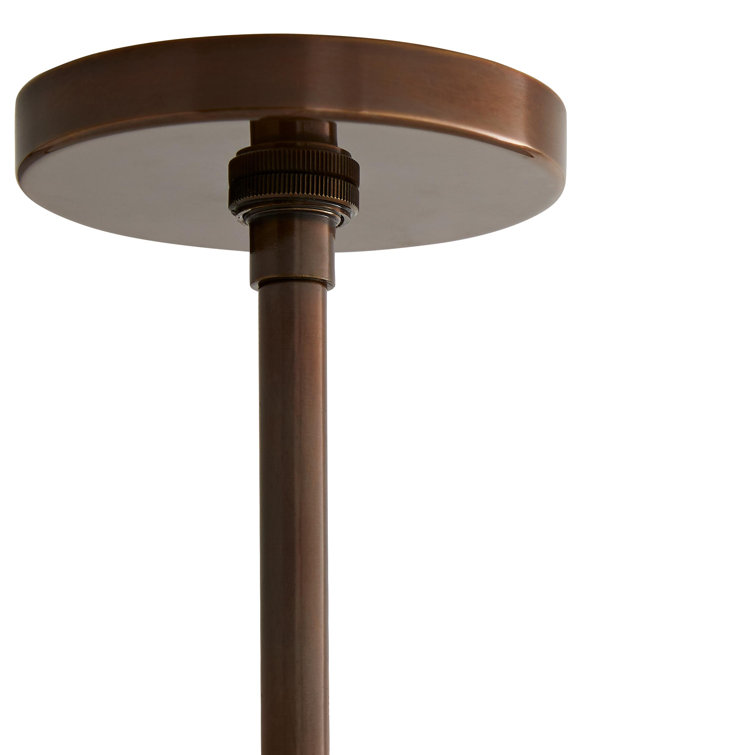 Tarbell 19.5" Bronze Drum Semi-Flush Mount Light with Acrylic Diffuser